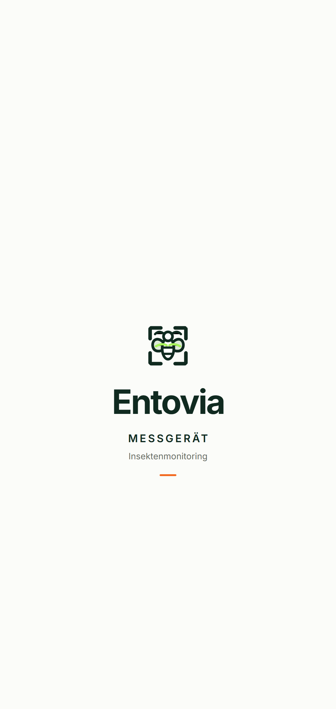 Entovia-Messgerät-Hintergrund auf einem stilisierten Google Pixel 4